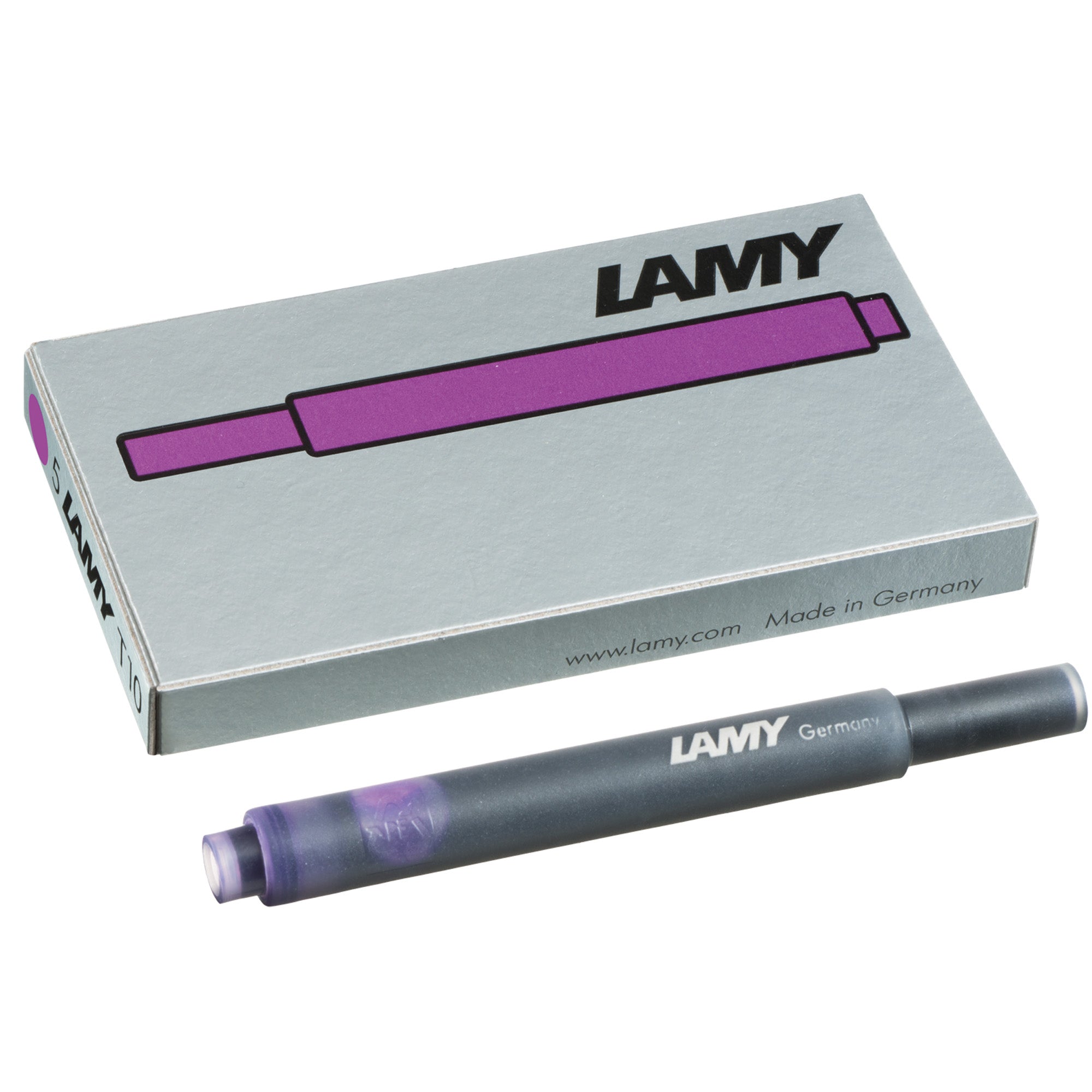 LAMY T10 Violet Ink cartridges (5pcs)