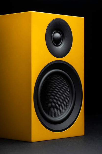 Pro-ject audio Colourful Audio System Bundle E Satin Yellow