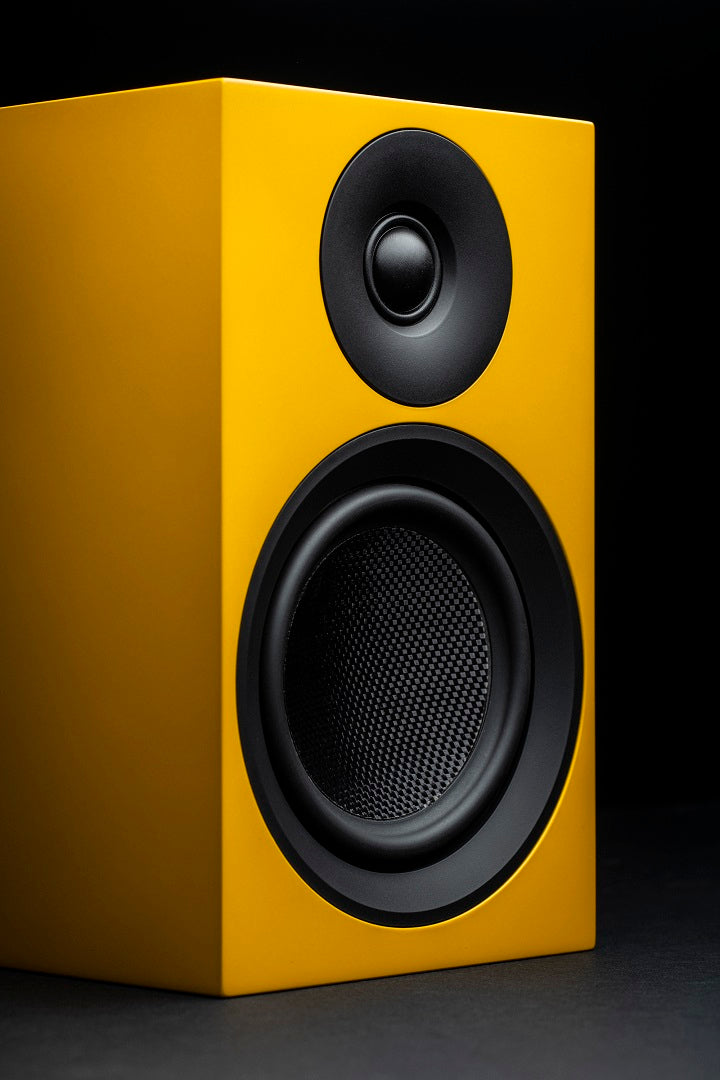 Pro-ject audio Colourful Audio System Bundle E Satin Yellow