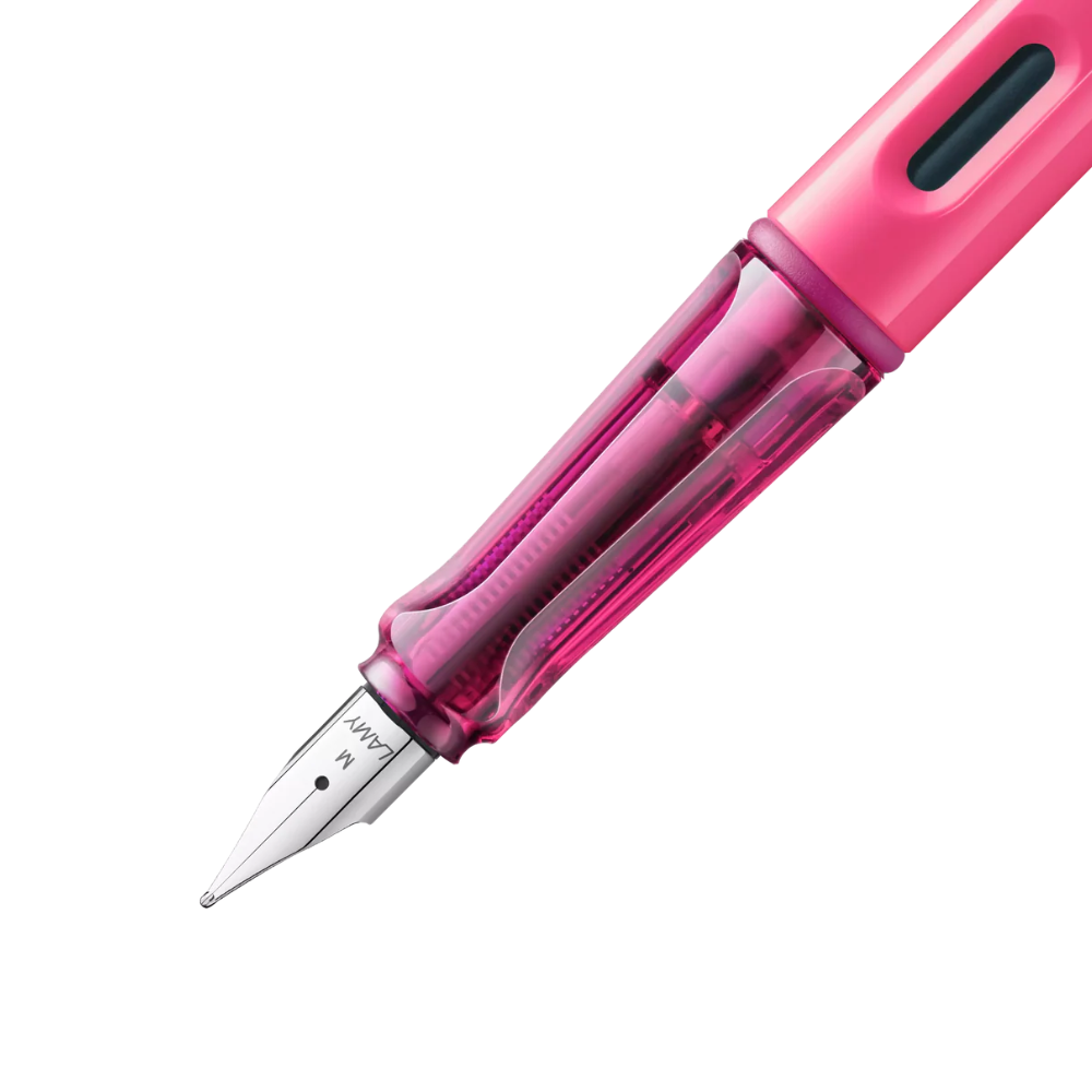 LAMY safari Fountain Pen Neon-pink M Nib