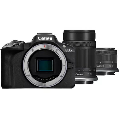 Canon EOS R50 BK + RFS18-45 + RFS55-210