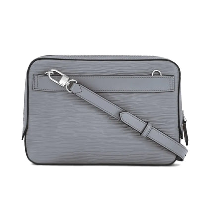 Montblanc Meisterstuck 4810 Mini Messenger Grey Shoulder Bag