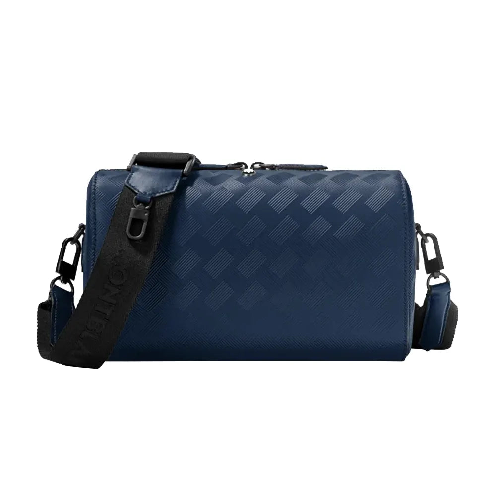 Montblanc 142 Women's Leather Bag Dark Blue