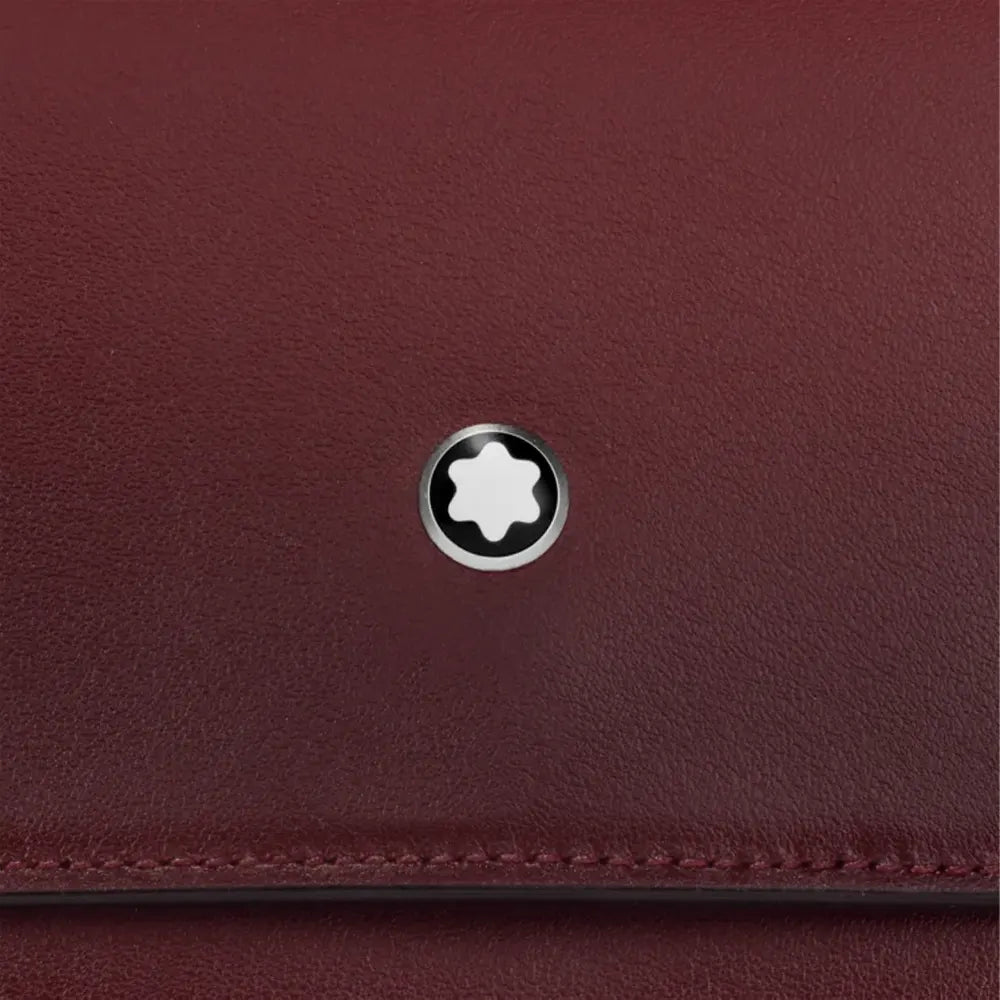 Montblanc Meisterstuck Messenger Burgundy Leather Bag