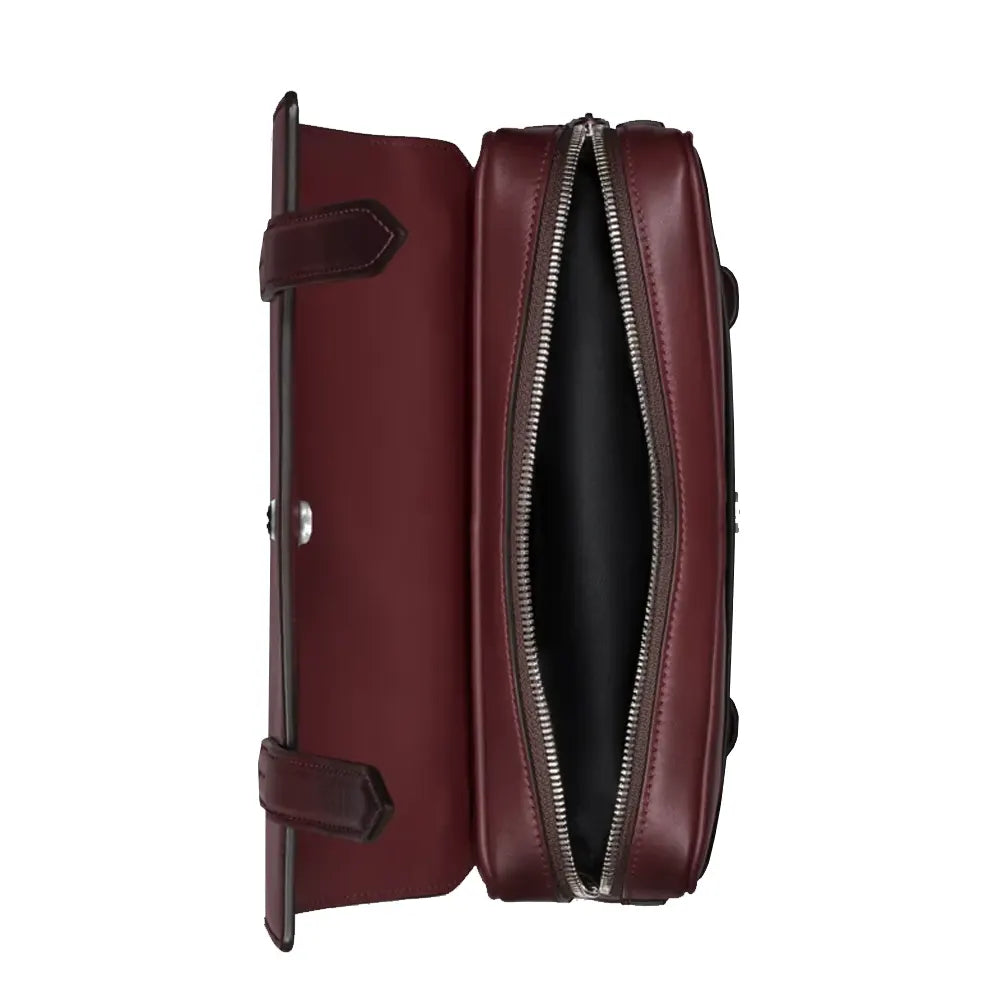 Montblanc Meisterstuck Messenger Burgundy Leather Bag