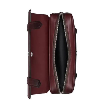 Montblanc Meisterstuck Messenger Burgundy Leather Bag