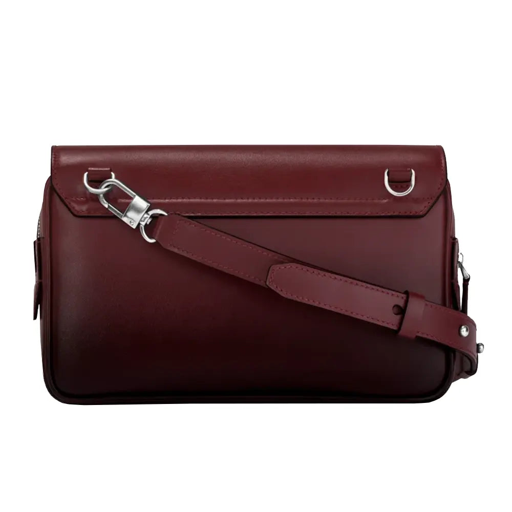 Montblanc Meisterstuck Messenger Burgundy Leather Bag