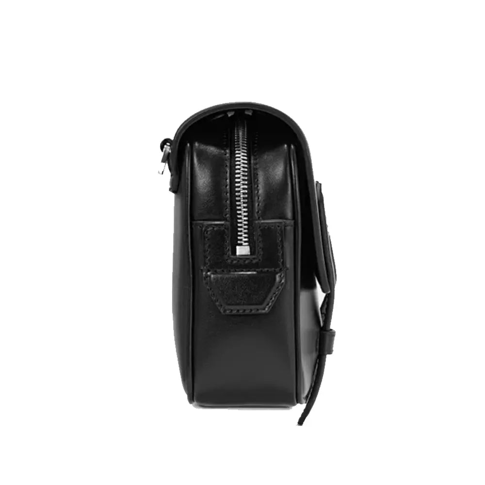 Montblanc Meisterstuck Messenger Black Leather Bag