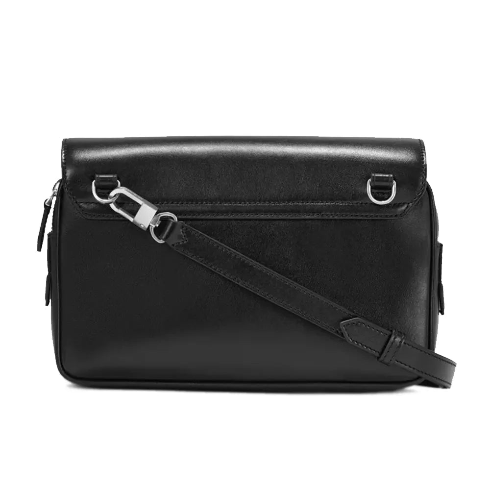 Montblanc Meisterstuck Messenger Black Leather Bag