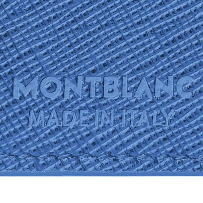 Montblanc Sartorial Continental Nano Blue Leather Wallet