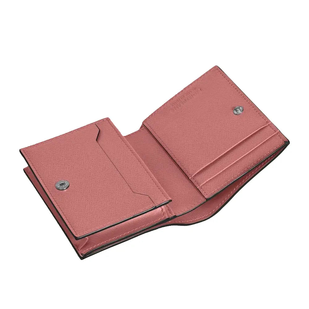 Montblanc Sartorial Nano Continental Red-Pink Leather Wallet