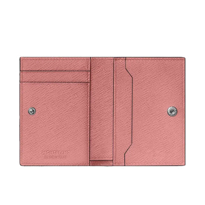 Montblanc Sartorial Nano Continental Red-Pink Leather Wallet