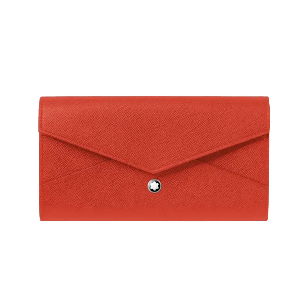 Montblanc Sartorial Continental Red Leather Wallet