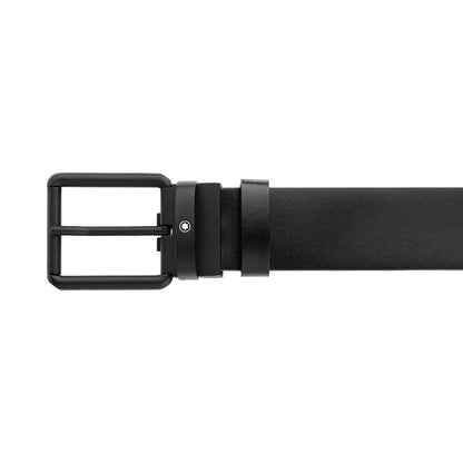 Montblanc Classic Buckle Brown/Black 120cm Double-sided Leather belt