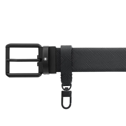 Montblanc Extreme 3.0 120cm Black/Plain Double-sided Leather belt