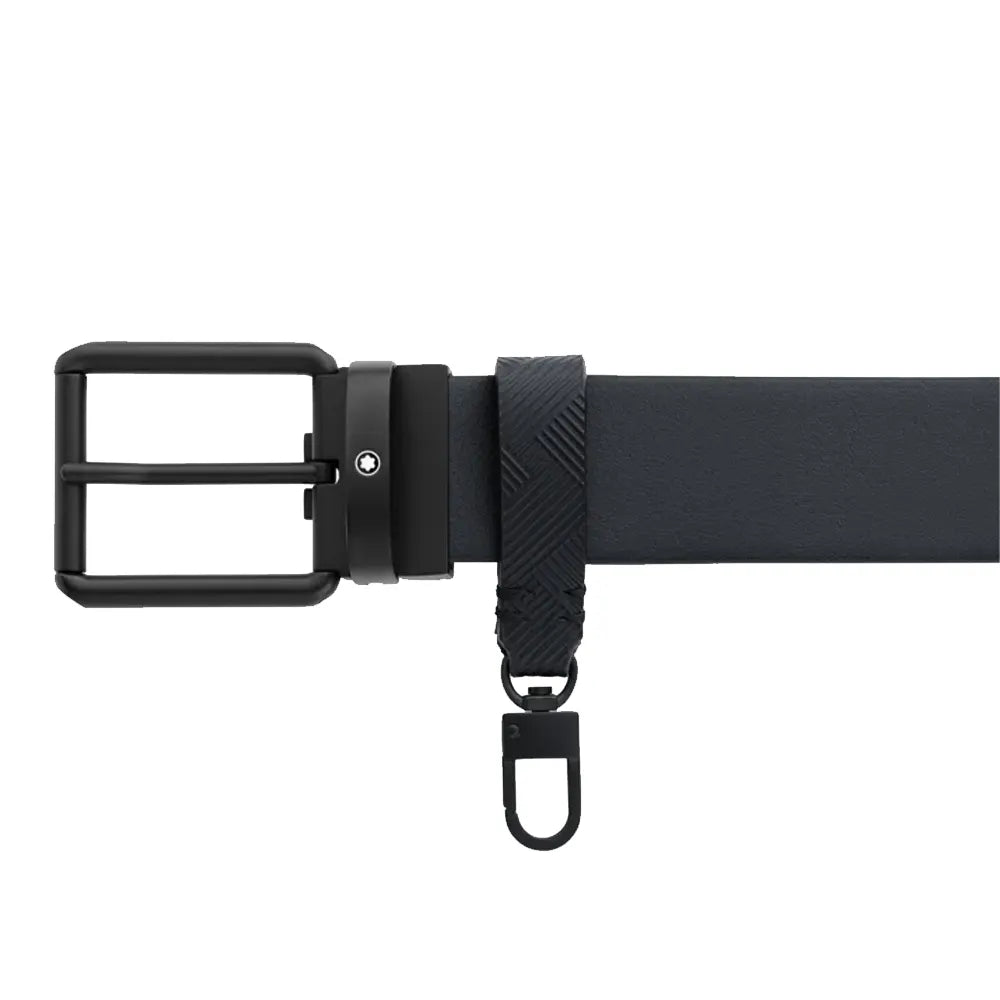 Montblanc Extreme 3.0 120cm Black/Plain Double-sided Leather belt