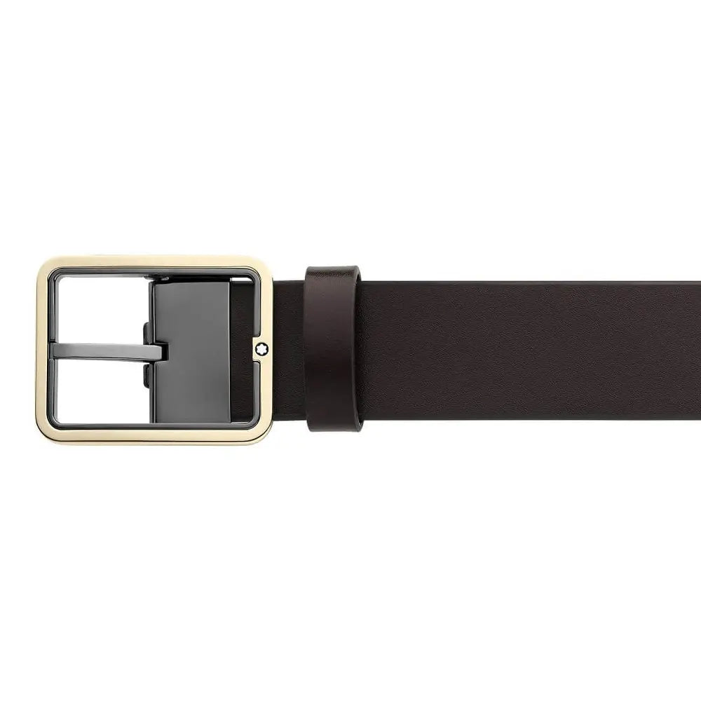 Montblanc Grey/Brown 120cm Double-sided Belt