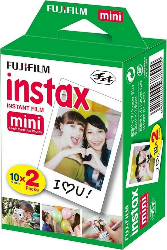 Fujifilm Instax Mini Instant Film, 20 sheets