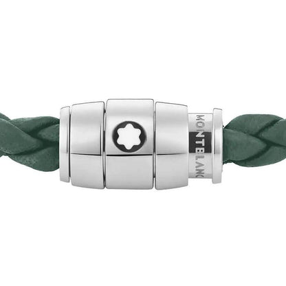 Montblanc Meisterstuck Pewter 63 Green Bracelet