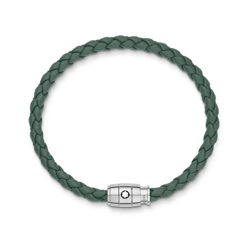 Montblanc Meisterstuck Pewter 63 Green Bracelet