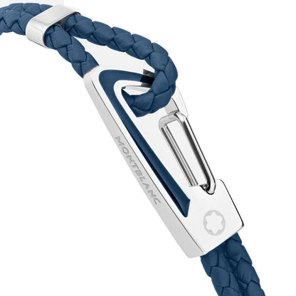 Montblanc Woven Blue Bracelet