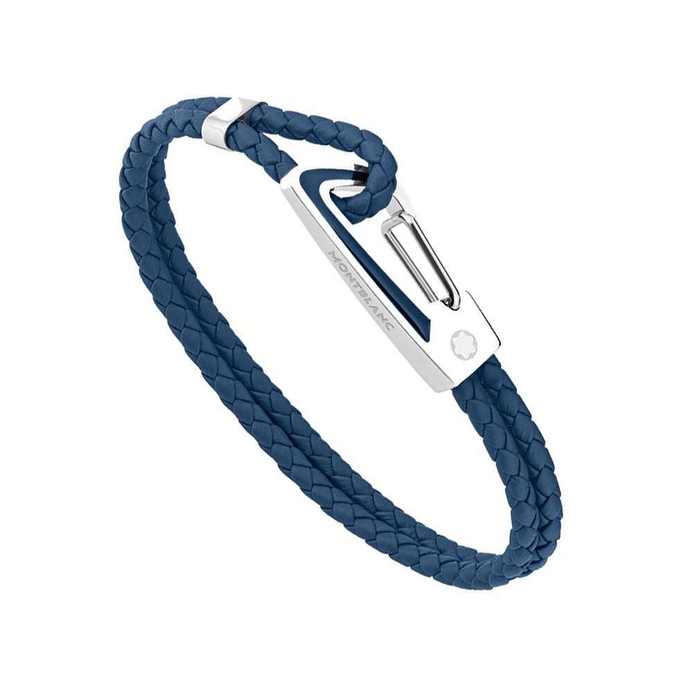 Montblanc Woven Blue Bracelet