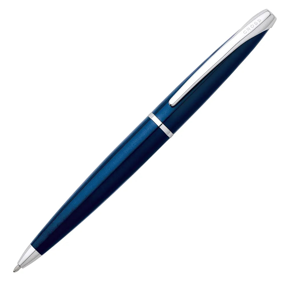 Cross Atx Translucent Blue Lacquer Ballpoint pen