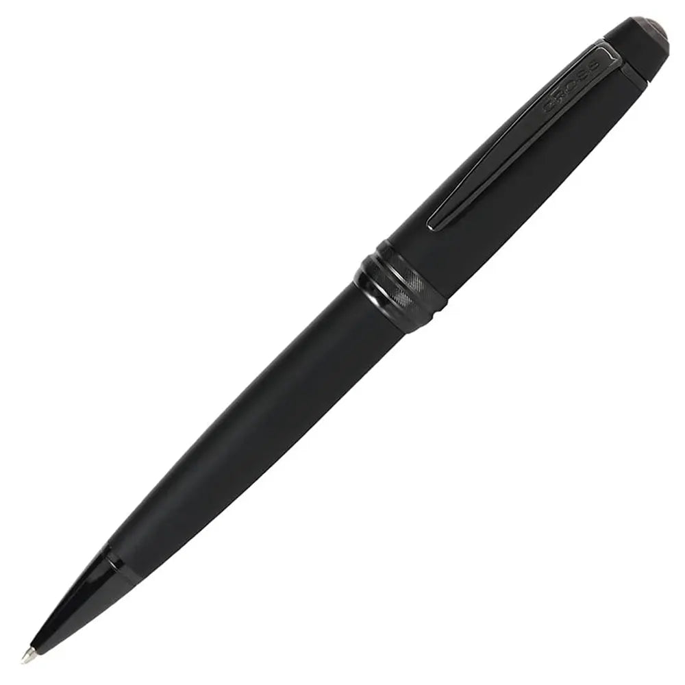 Cross Bailey Black Lacquer With Polished Pvd Ballpoint pen