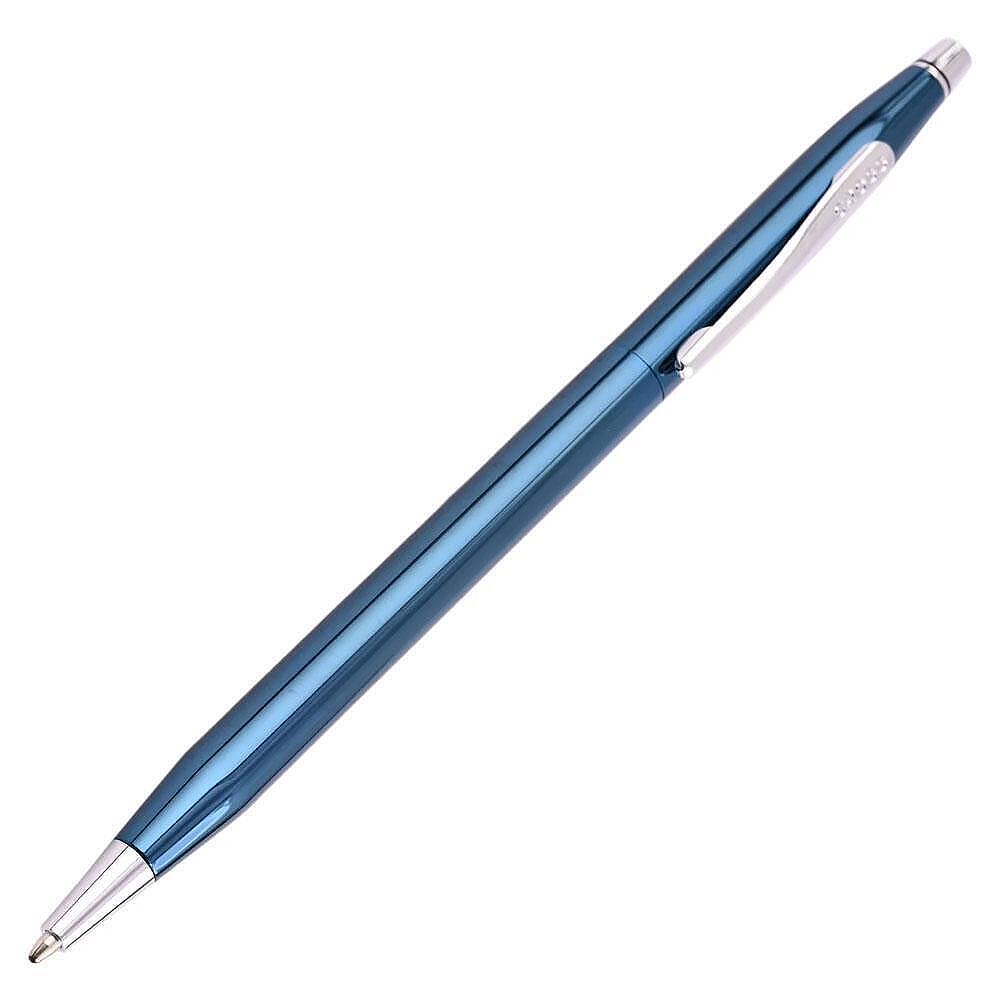 Cross Classic Century Glossy Translucent Blue Pvd Ballpoint pen