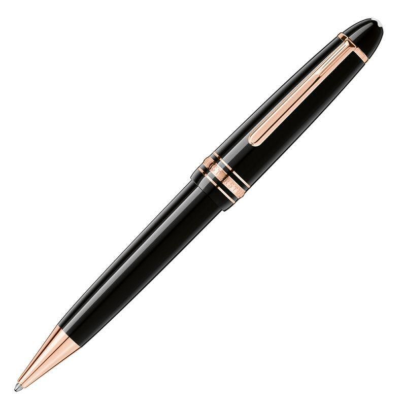 Montblanc Meisterstuck 161 Legrand Black Red Gold Ballpoint Pen