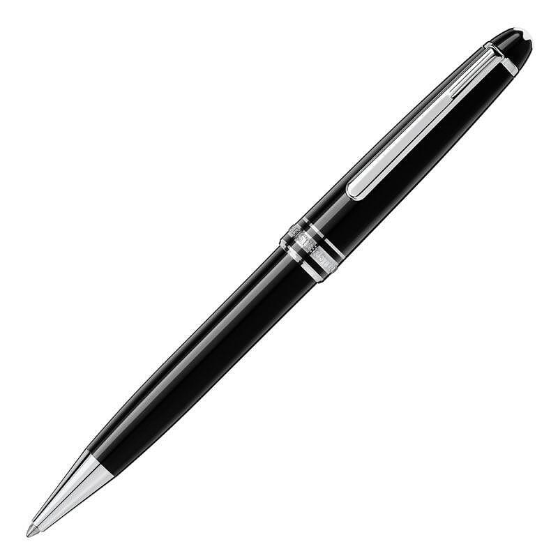 Montblanc Meisterstuck 164 Classique Black Platinum Ballpoint Pen