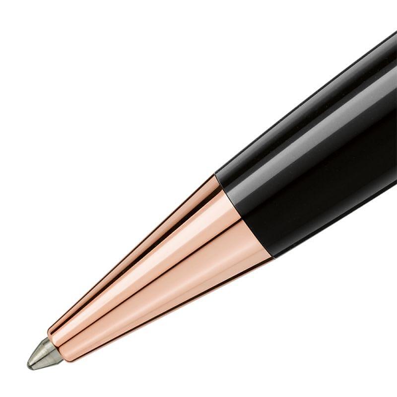 Montblanc Meisterstuck 164 Classique Black Rose Gold Ballpoint Pen