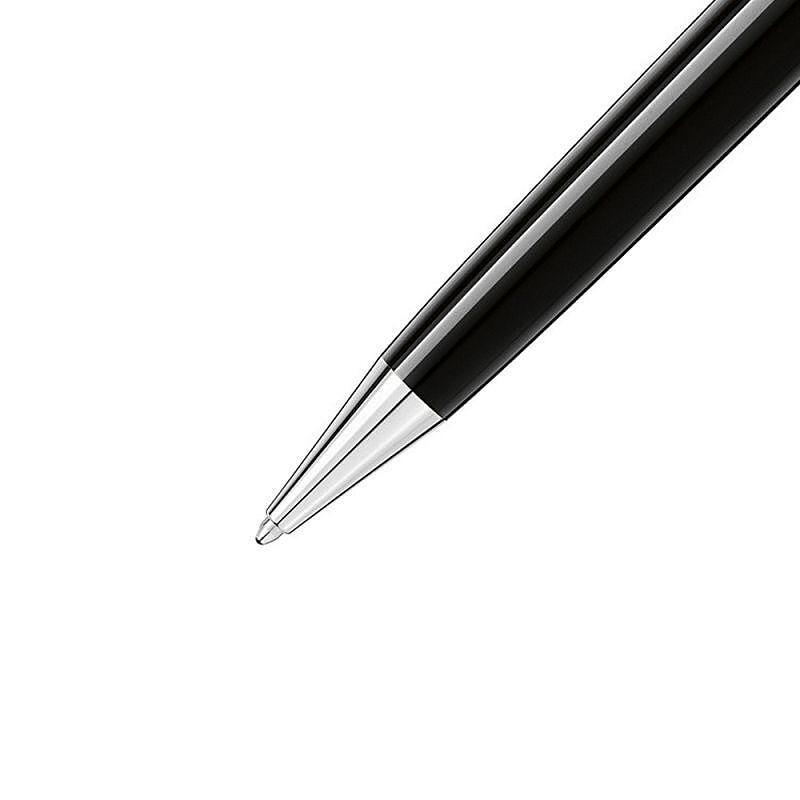 Montblanc Meisterstuck Line Midsize Black Platinum Ballpoint Pen