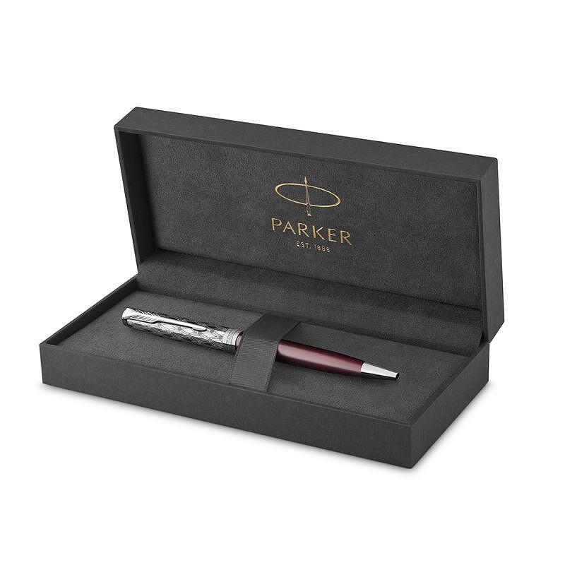 Parker Royal Sonnet Premium Metal Red Ct Ballpoint pen