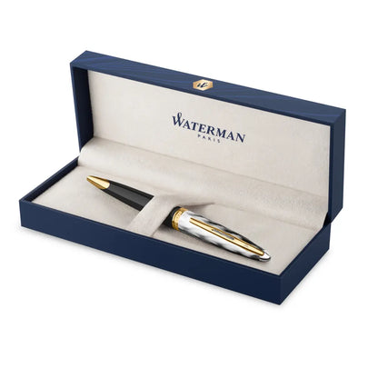 Waterman Carene Reflections Of Paris Deluxe Black Special Edition Ballpoint pen