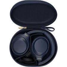 Sony WH-1000XM4 Wireless Bluetooth Noise-Cancelling Headphones - Midnight Blue