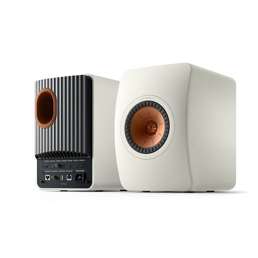 KEF LS50 Wireless II Hi-fi Speaker Mineral White