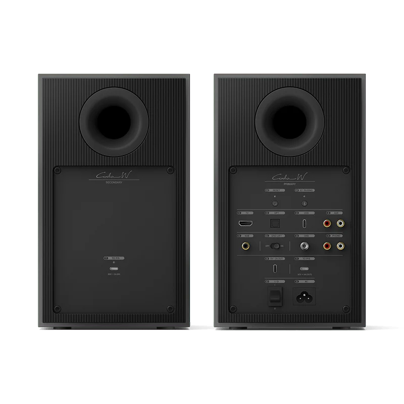 KEF Coda W Wireless Hi-Fi Speaker Dark Titanium