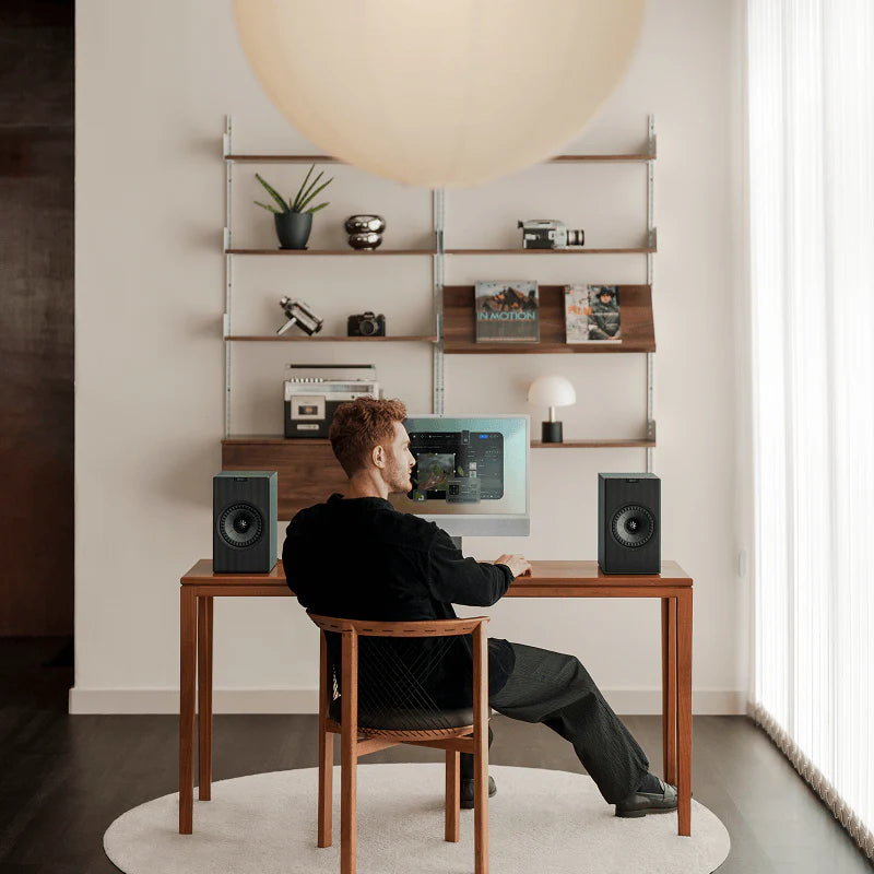 KEF Coda W Wireless Hi-Fi Speaker Moss Green