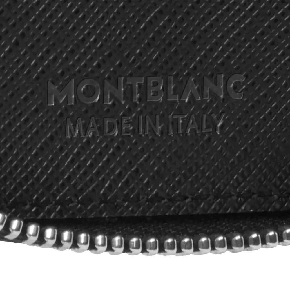 Montblanc Sartorial Pouch Zip Black Pen Case for two pens