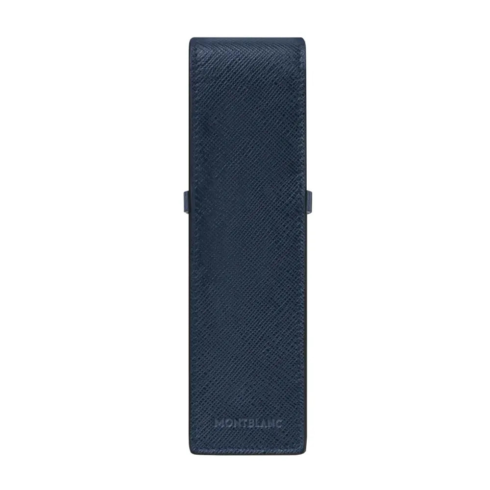 Montblanc Sartorial Blue Pen Case for 2 Pens