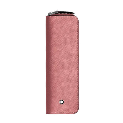 Montblanc Sartorial Pouch Zip Pink Pen Case for one pen