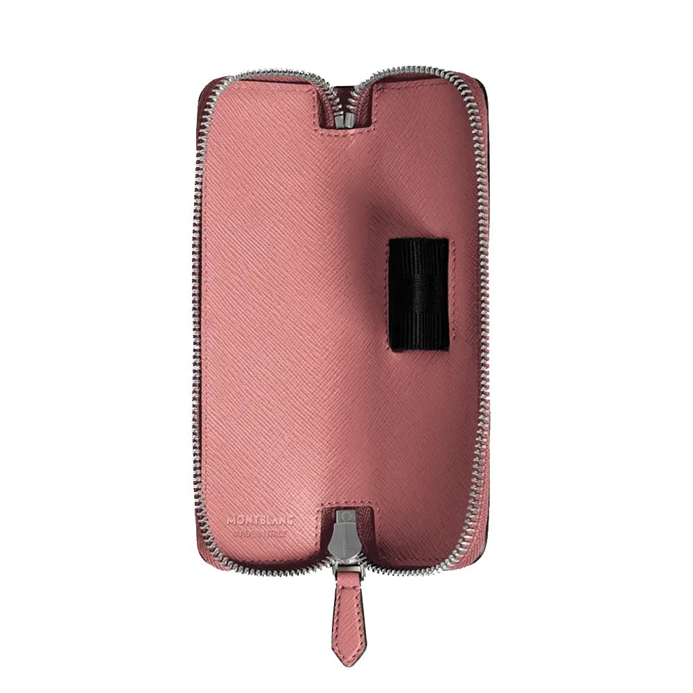 Montblanc Sartorial Pouch Zip Pink Pen Case for one pen