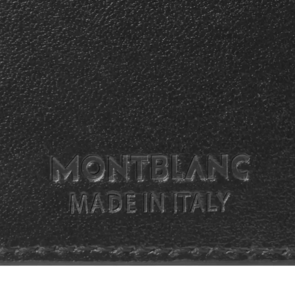 Montblanc Meisterstuck 2Cc Black Leather Wallet