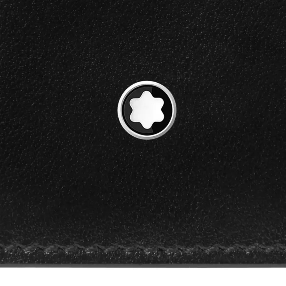 Montblanc Meisterstuck 2Cc Black Leather Wallet