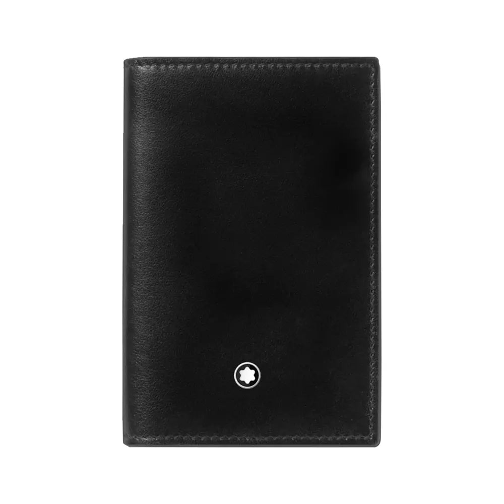 Montblanc Meisterstuck 2Cc Black Leather Wallet