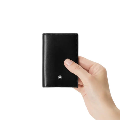 Montblanc Meisterstuck 2Cc Black Leather Wallet