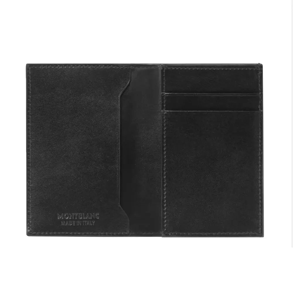 Montblanc Meisterstuck 2Cc Black Leather Wallet