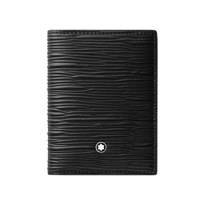 Montblanc Meisterstuck 4810 4Cc Black Leather Wallet