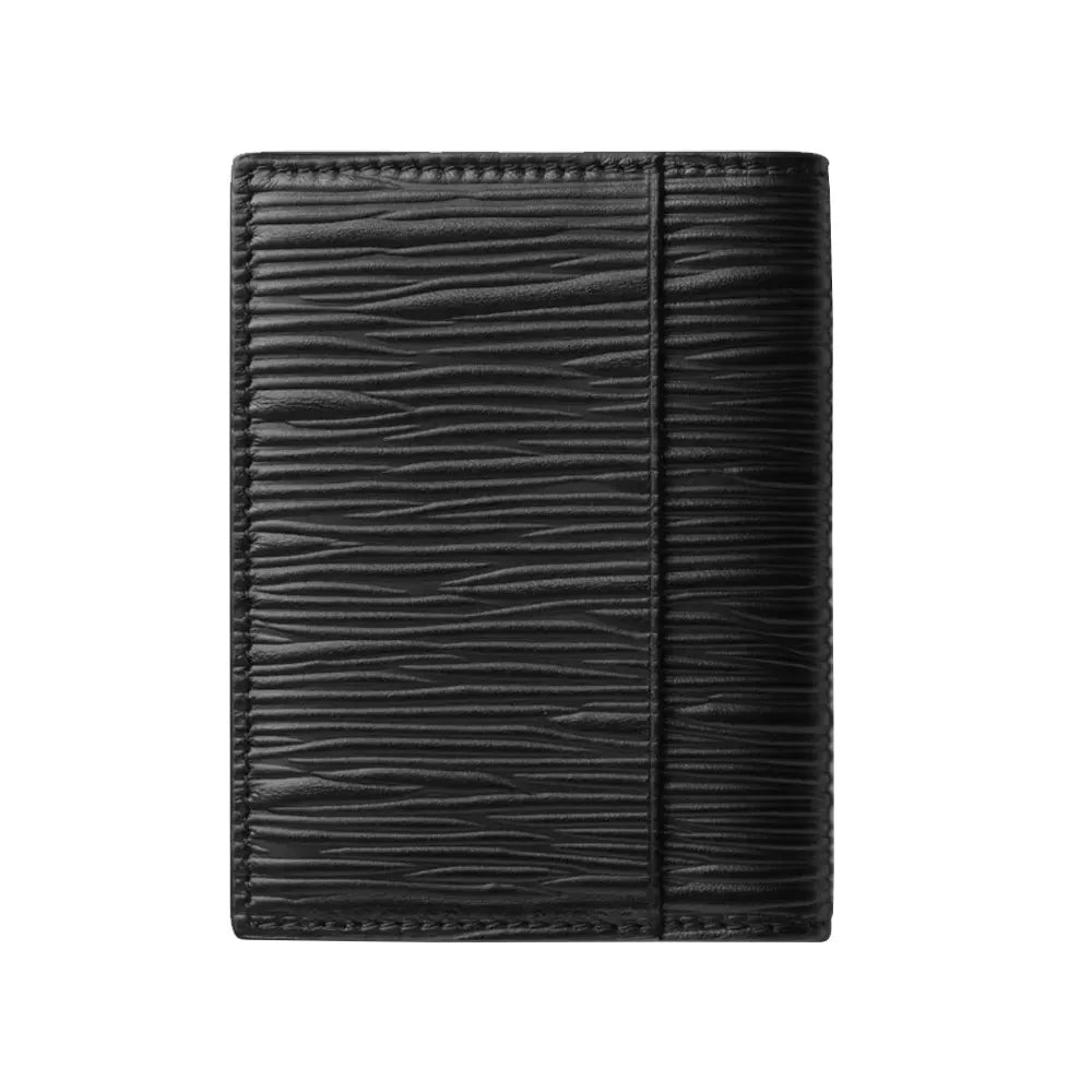 Montblanc Meisterstuck 4810 4Cc Black Leather Wallet